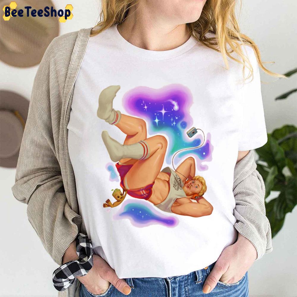 Star Lord Peter Quill And Groot Trending Unisex T-Shirt Star Lord Peter Quill And Groot Trending Unisex T-Shirt