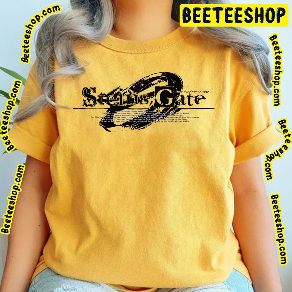 Steins Gate Logo Trending Unisex T-Shirt Steins Gate Logo Trending Unisex T-Shirt