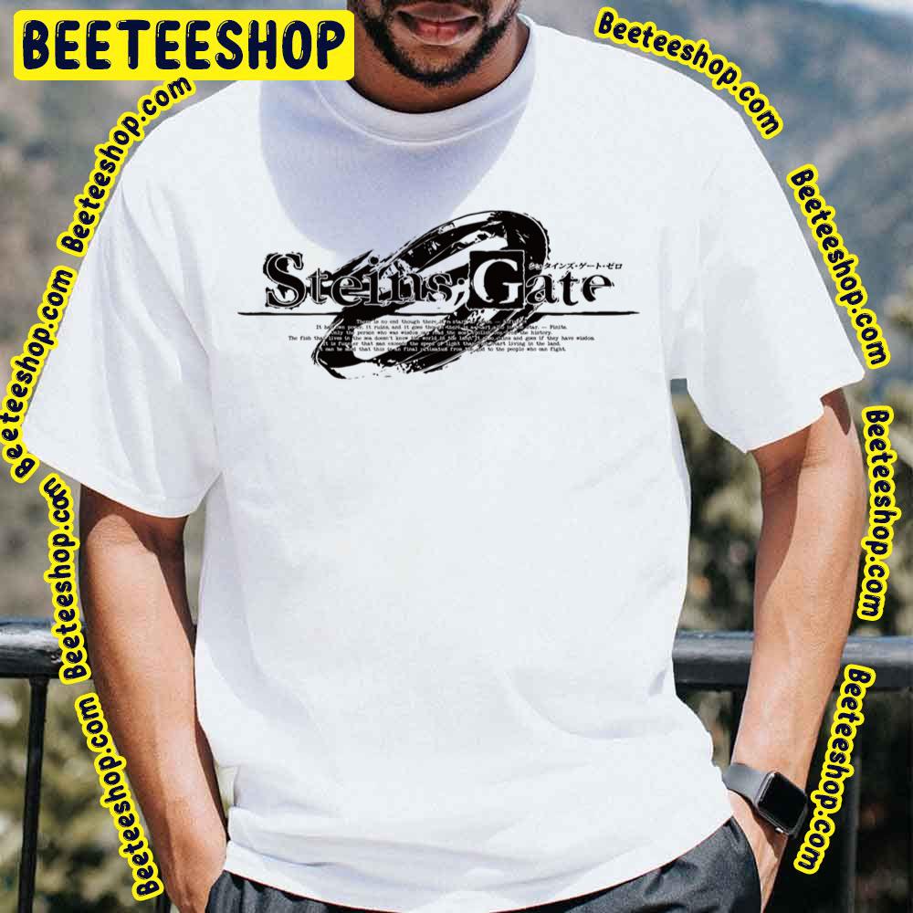 Steins Gate Logo Trending Unisex T-Shirt Steins Gate Logo Trending Unisex T-Shirt