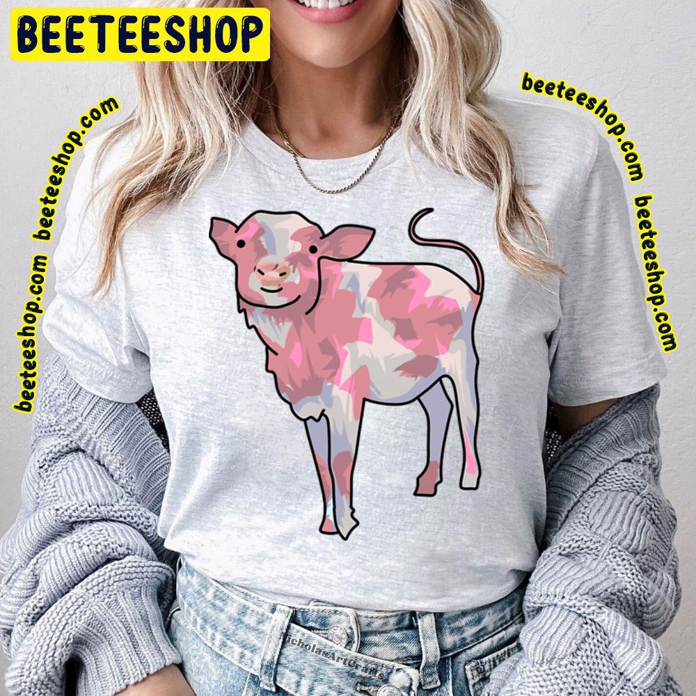 Straw Berry Pink Cow Trending Unisex T-Shirt Straw Berry Pink Cow Trending Unisex T-Shirt