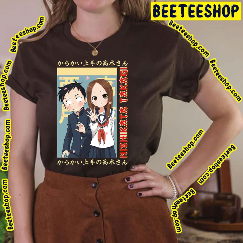 Takagi X Nishikata Karakai Jozu No Takagi San Trending Unisex T-Shirt Takagi X Nishikata Karakai Jozu No Takagi San Trending Unisex T-Shirt