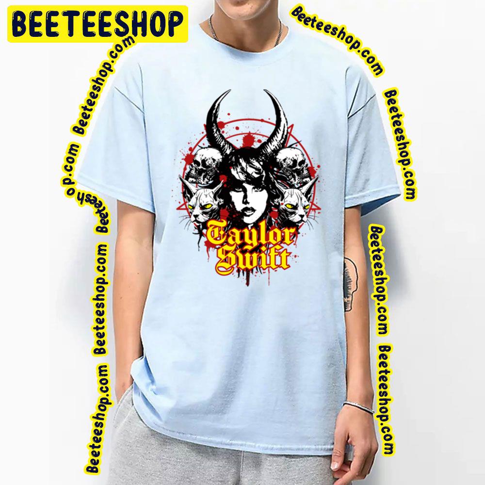 Taylor Swift Black Metal Trending Unisex T-Shirt Taylor Swift Black Metal Trending Unisex T-Shirt
