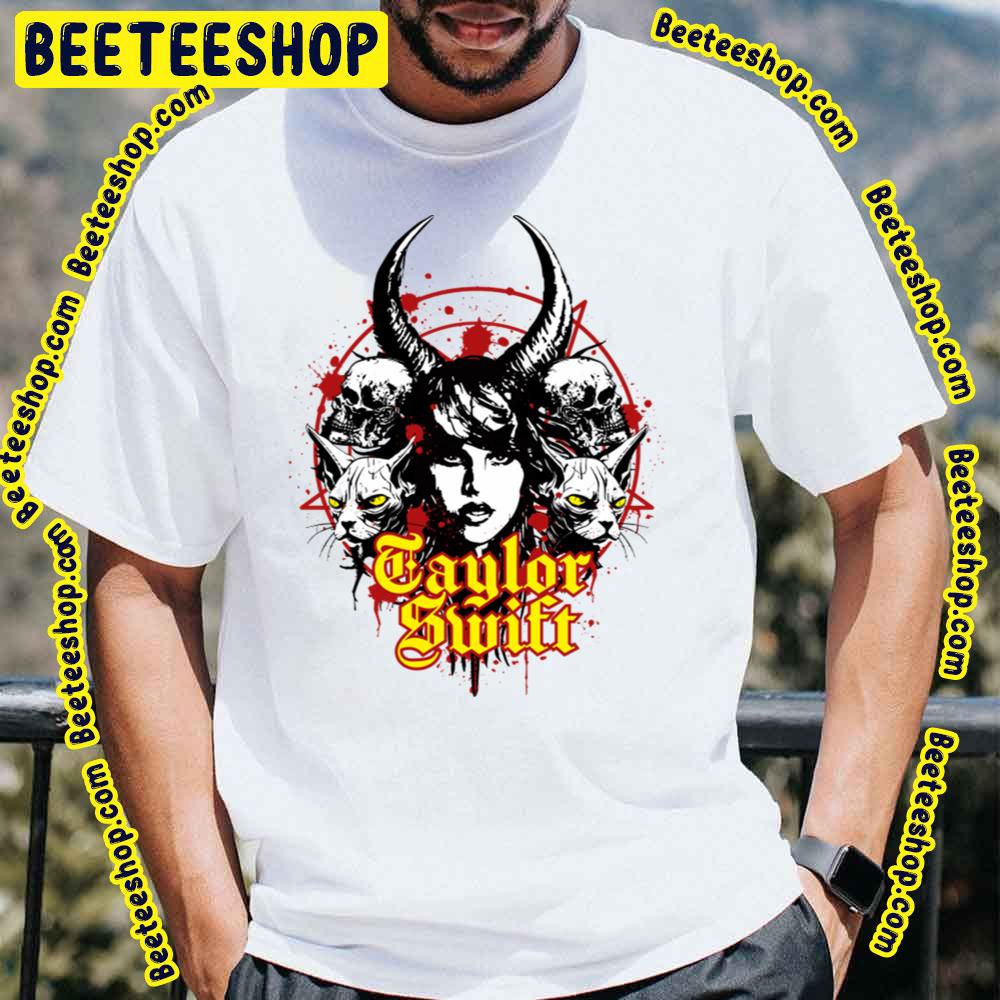 Taylor Swift Black Metal Trending Unisex T-Shirt Taylor Swift Black Metal Trending Unisex T-Shirt