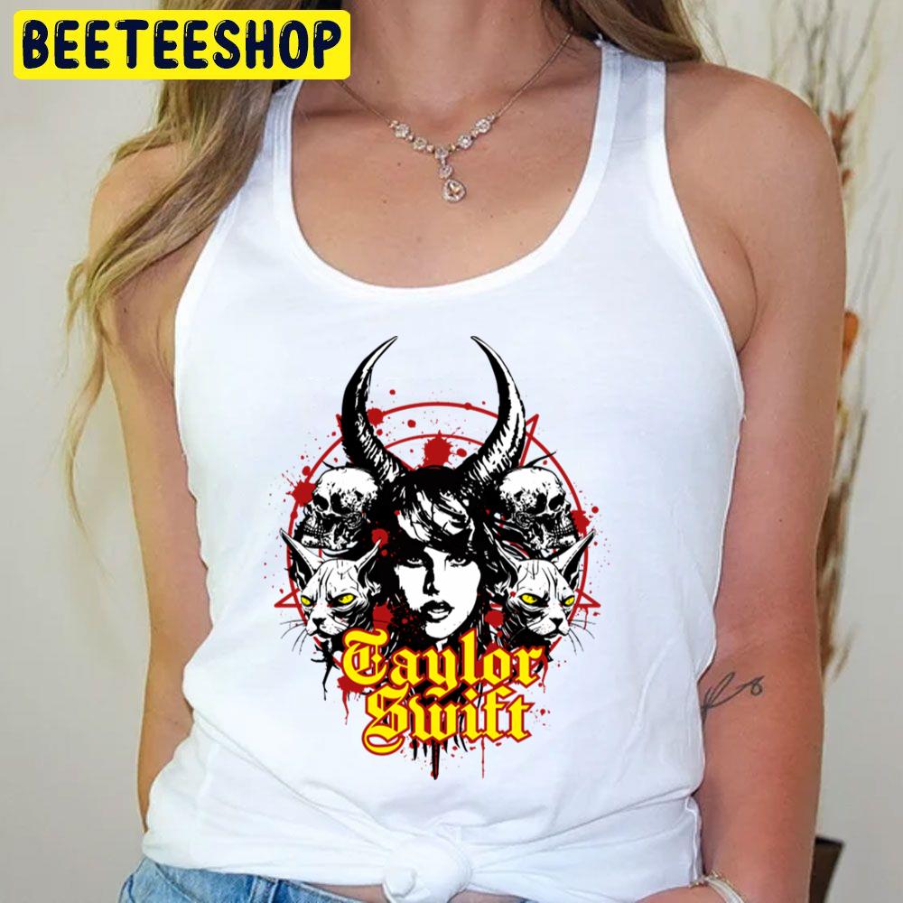 Taylor Swift Black Metal Trending Unisex T-Shirt Taylor Swift Black Metal Trending Unisex T-Shirt