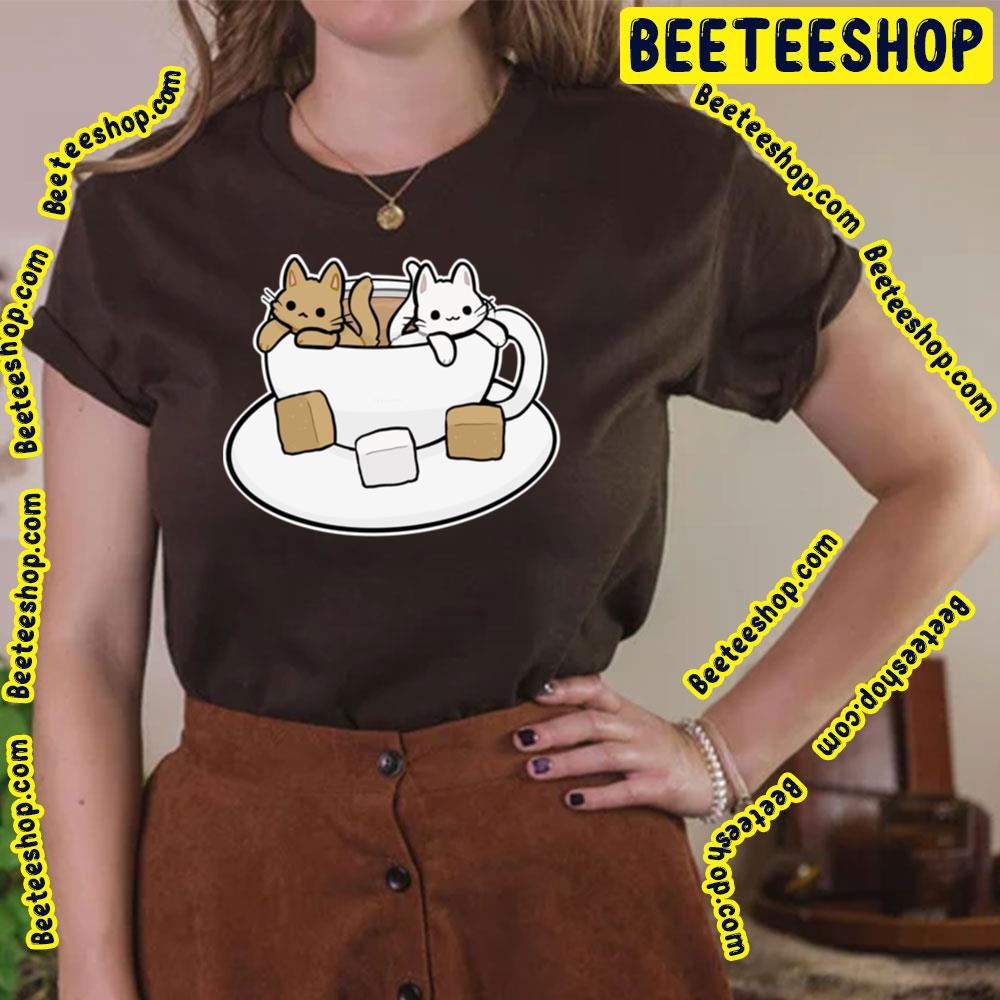 Tea Cats Trending Unisex T-Shirt Tea Cats Trending Unisex T-Shirt