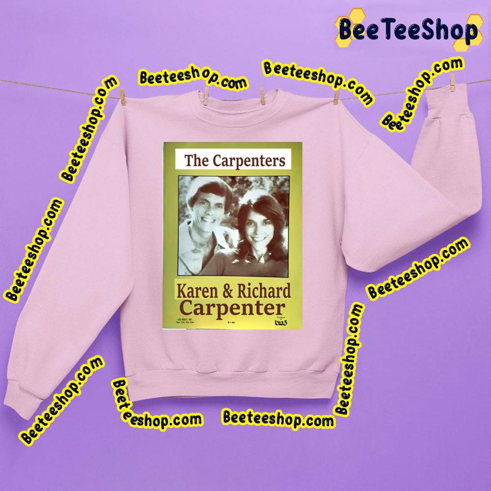 The Carpenters Karen & Richard Carpenter Trending Unisex Sweatshirt The Carpenters Karen & Richard Carpenter Trending Unisex Sweatshirt