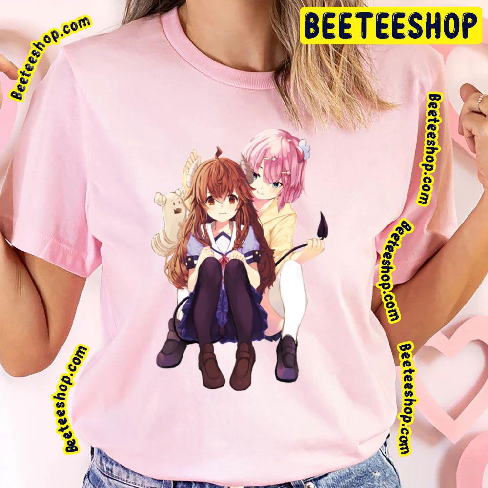 The Demon Girl Next Door Machikado Mazoku 2choume Trending Unisex T-Shirt The Demon Girl Next Door Machikado Mazoku 2choume Trending Unisex T-Shirt
