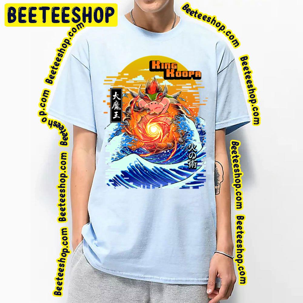 The Fire Breath King Koopa Trending Unisex T-Shirt The Fire Breath King Koopa Trending Unisex T-Shirt
