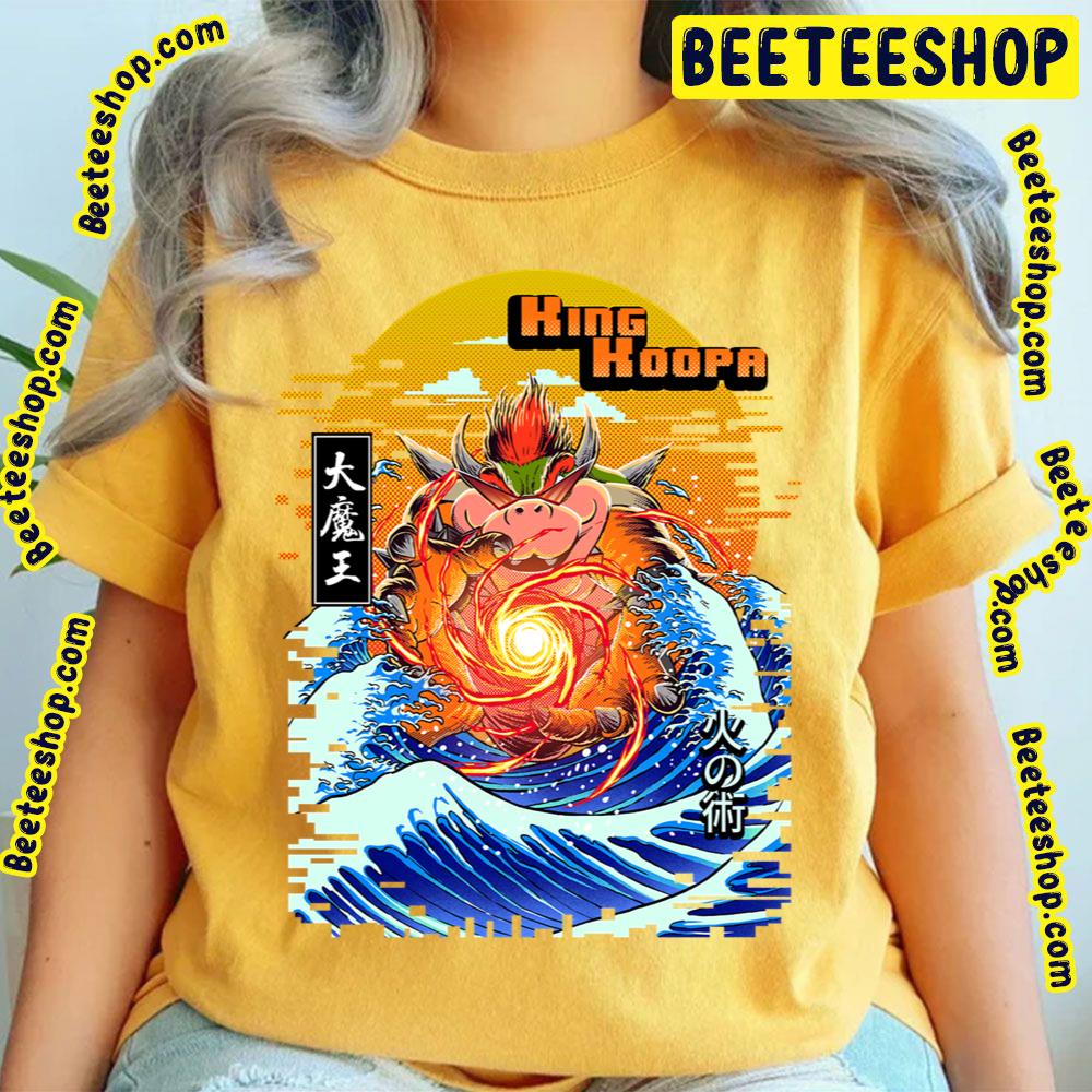 The Fire Breath King Koopa Trending Unisex T-Shirt The Fire Breath King Koopa Trending Unisex T-Shirt