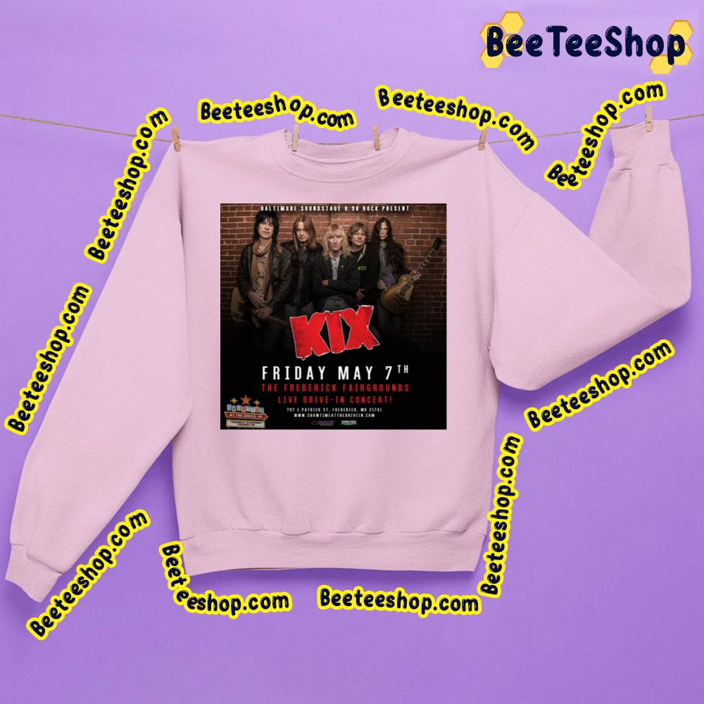 The Frederick Fairgrounds Live Drive In Concert Kix Trending Unisex Sweatshirt The Frederick Fairgrounds Live Drive In Concert Kix Trending Unisex Sweatshirt