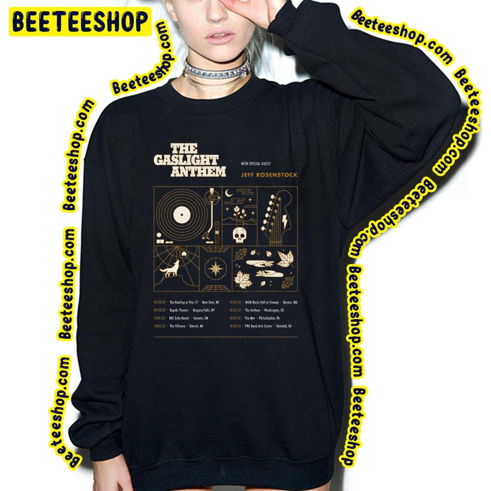 The Gaslight Anthem With Jeff Rosenstock 2022 Trending Unisex T-Shirt The Gaslight Anthem With Jeff Rosenstock 2022 Trending Unisex T-Shirt