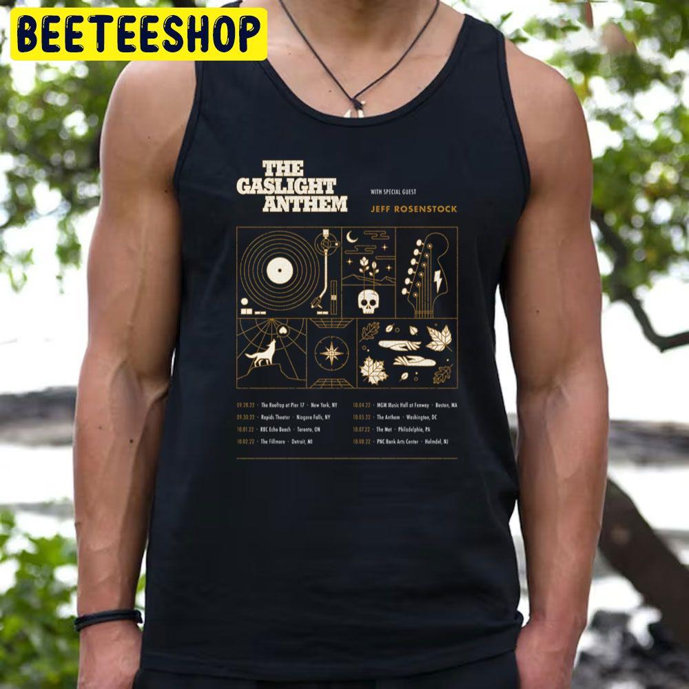 The Gaslight Anthem With Jeff Rosenstock 2022 Trending Unisex T-Shirt The Gaslight Anthem With Jeff Rosenstock 2022 Trending Unisex T-Shirt
