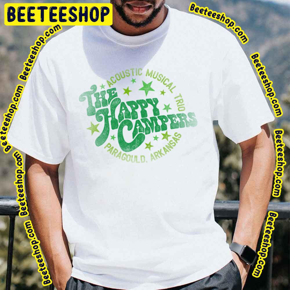 The Happy Campers Acoustic Musical Trio Trending Unisex T-Shirt The Happy Campers Acoustic Musical Trio Trending Unisex T-Shirt