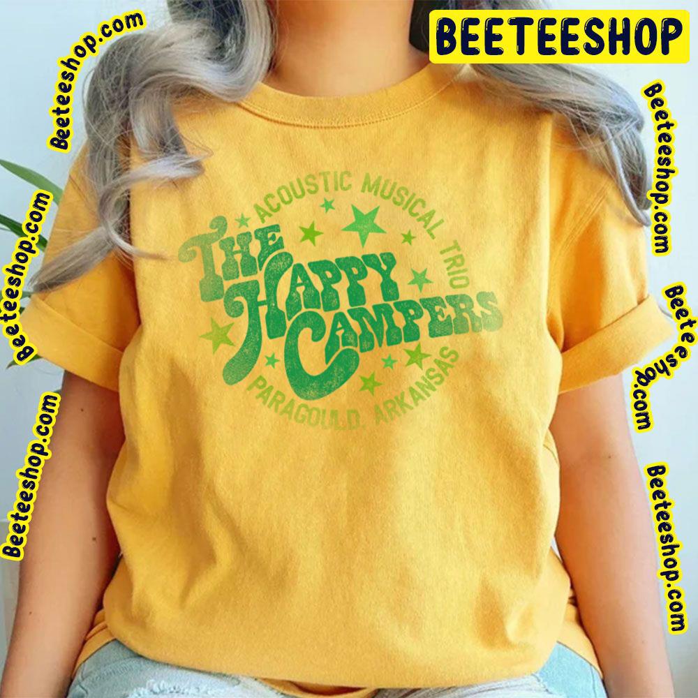 The Happy Campers Acoustic Musical Trio Trending Unisex T-Shirt The Happy Campers Acoustic Musical Trio Trending Unisex T-Shirt