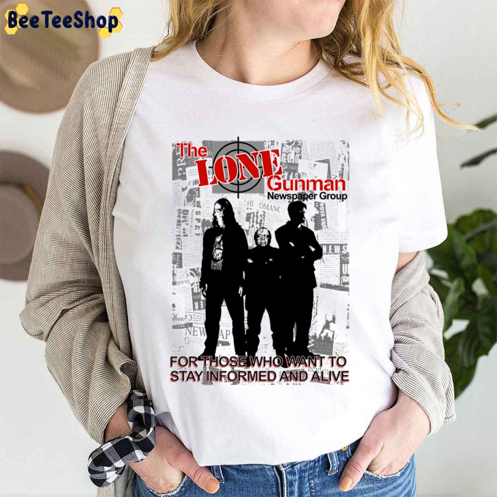 The Lone Gunman X- Files Trending Unisex T-Shirt The Lone Gunman X- Files Trending Unisex T-Shirt