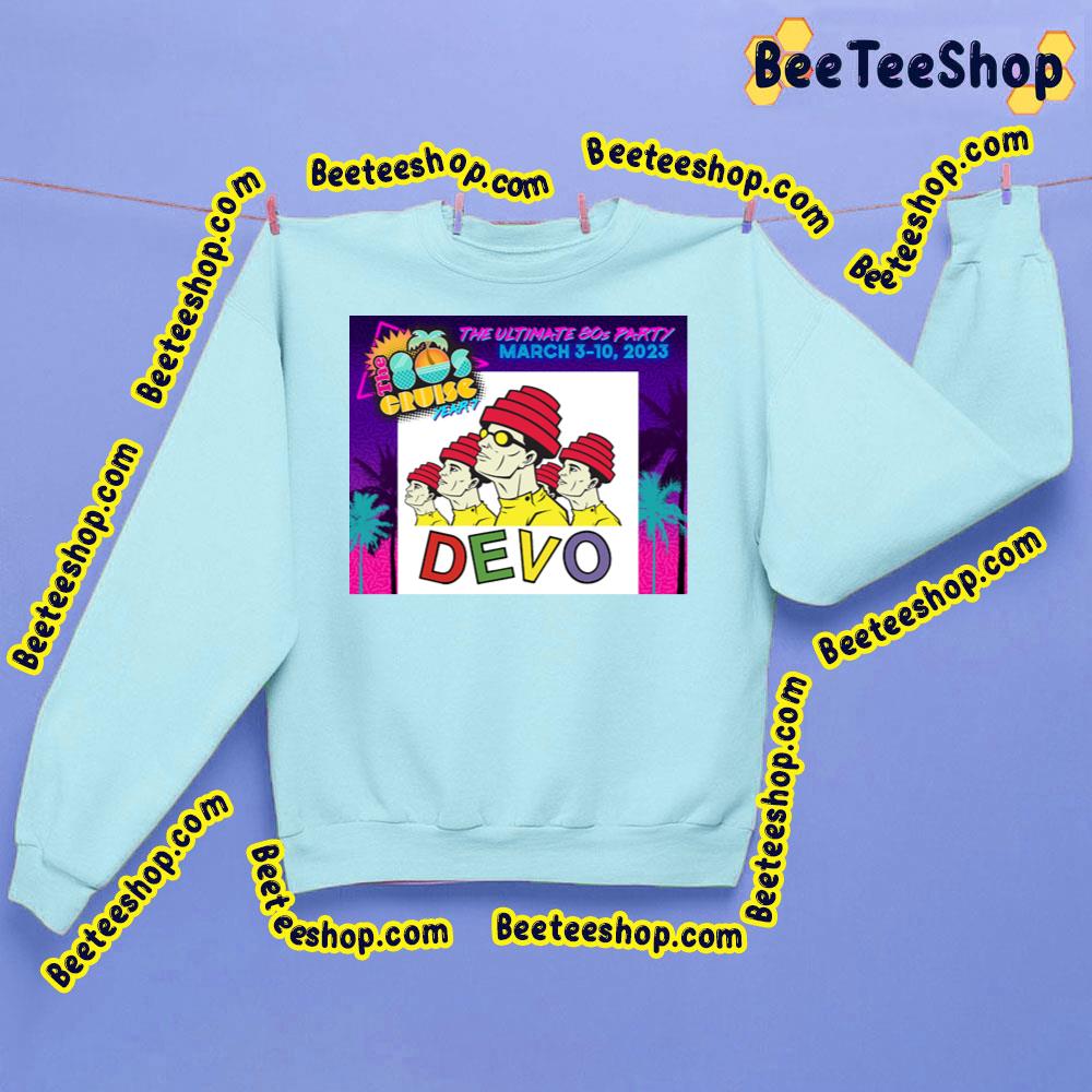 The Ultimate 80s Party 2023 Devo Trending Unisex Sweatshirt The Ultimate 80s Party 2023 Devo Trending Unisex Sweatshirt