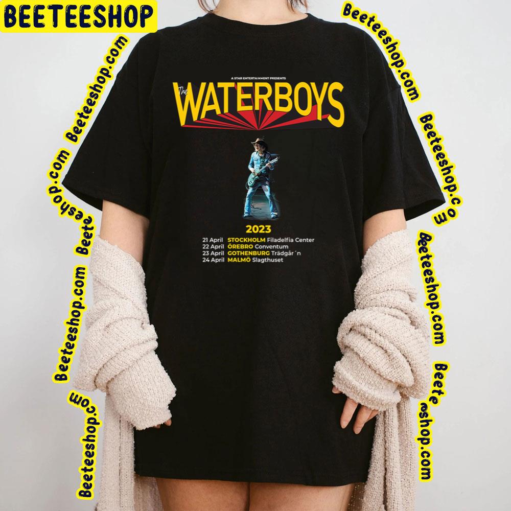 The Waterboys 2023 April Trending Unisex T-Shirt The Waterboys 2023 April Trending Unisex T-Shirt