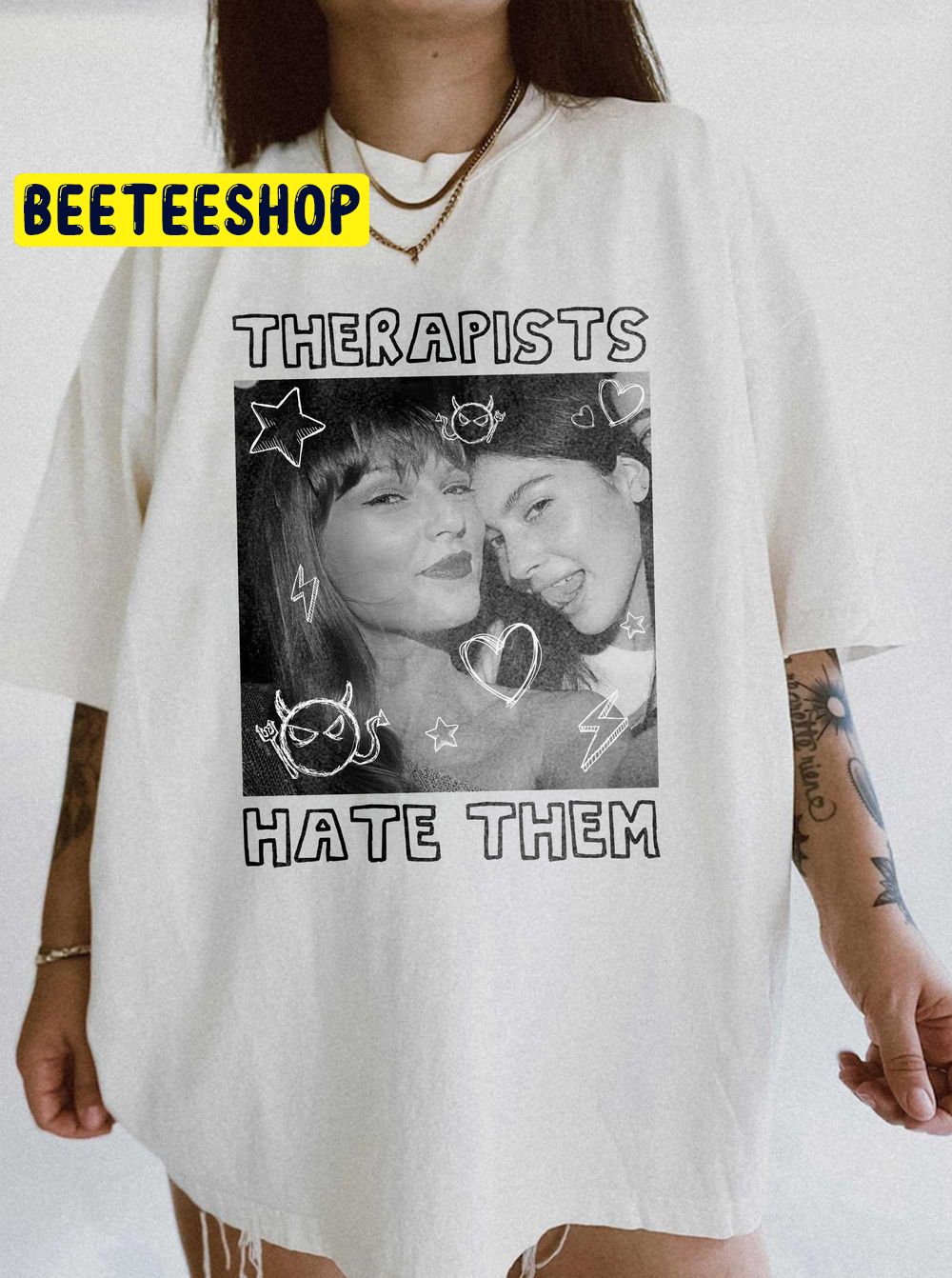 Therapists Hate Them Taylor Swiftie Phoebe Bridgers Trending Unisex T-Shirt Therapists Hate Them Taylor Swiftie Phoebe Bridgers Trending Unisex T-Shirt