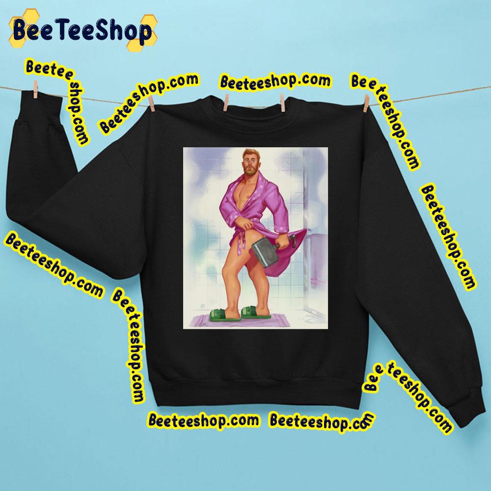 Thor In Bathroom Trending Unisex Sweatshirt Thor In Bathroom Trending Unisex Sweatshirt