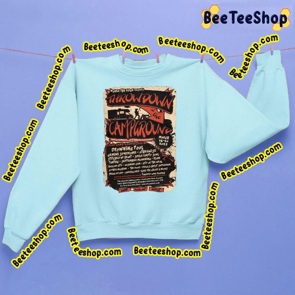 Throwndown At The Camparound 2023 Trending Unisex Sweatshirt Throwndown At The Camparound 2023 Trending Unisex Sweatshirt
