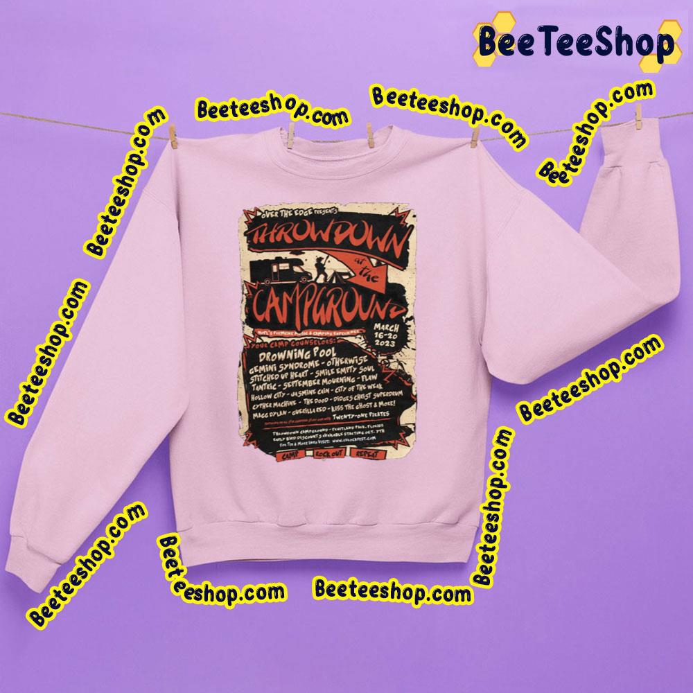 Throwndown At The Camparound 2023 Trending Unisex Sweatshirt Throwndown At The Camparound 2023 Trending Unisex Sweatshirt