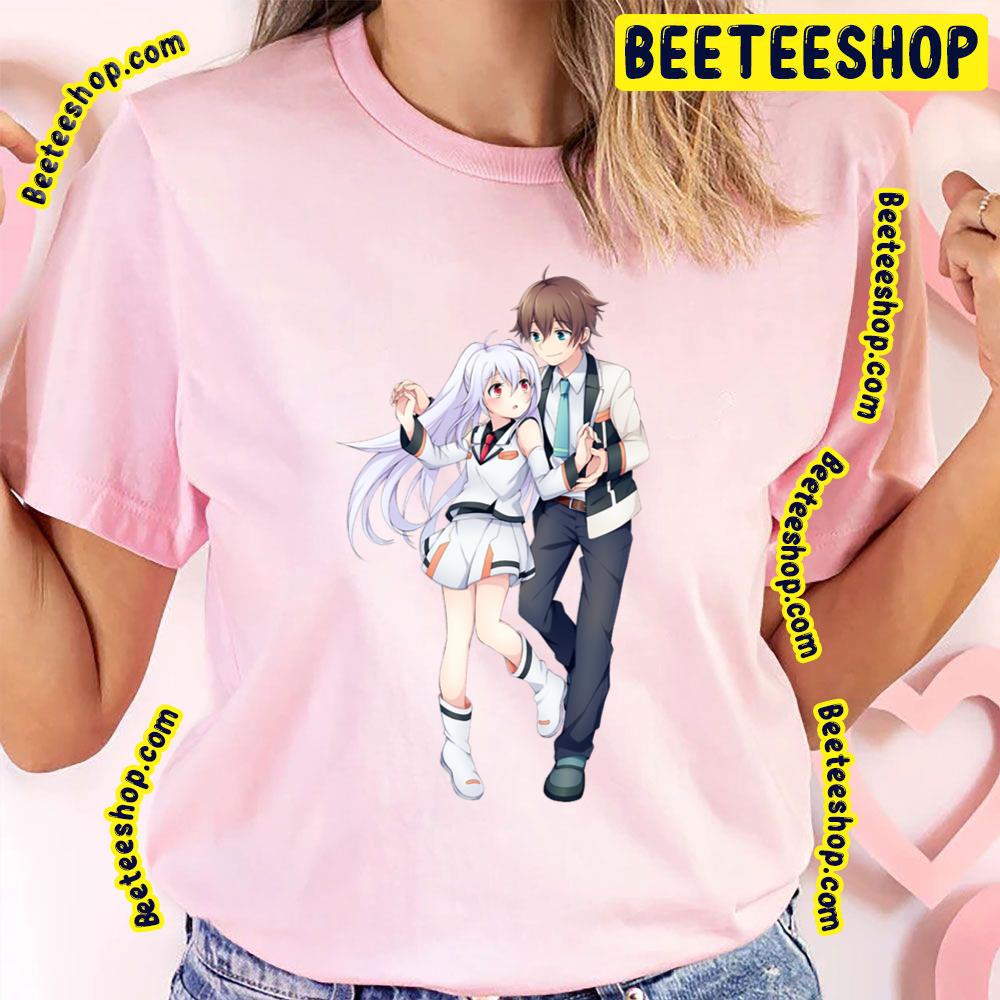 Tsukasa & Isla Plastic Memories Trending Unisex T-Shirt Tsukasa & Isla Plastic Memories Trending Unisex T-Shirt