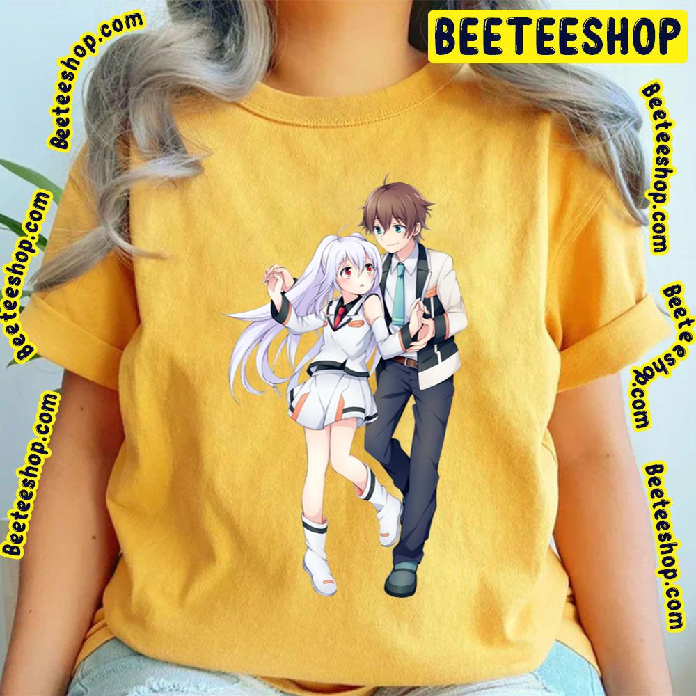 Tsukasa & Isla Plastic Memories Trending Unisex T-Shirt Tsukasa & Isla Plastic Memories Trending Unisex T-Shirt