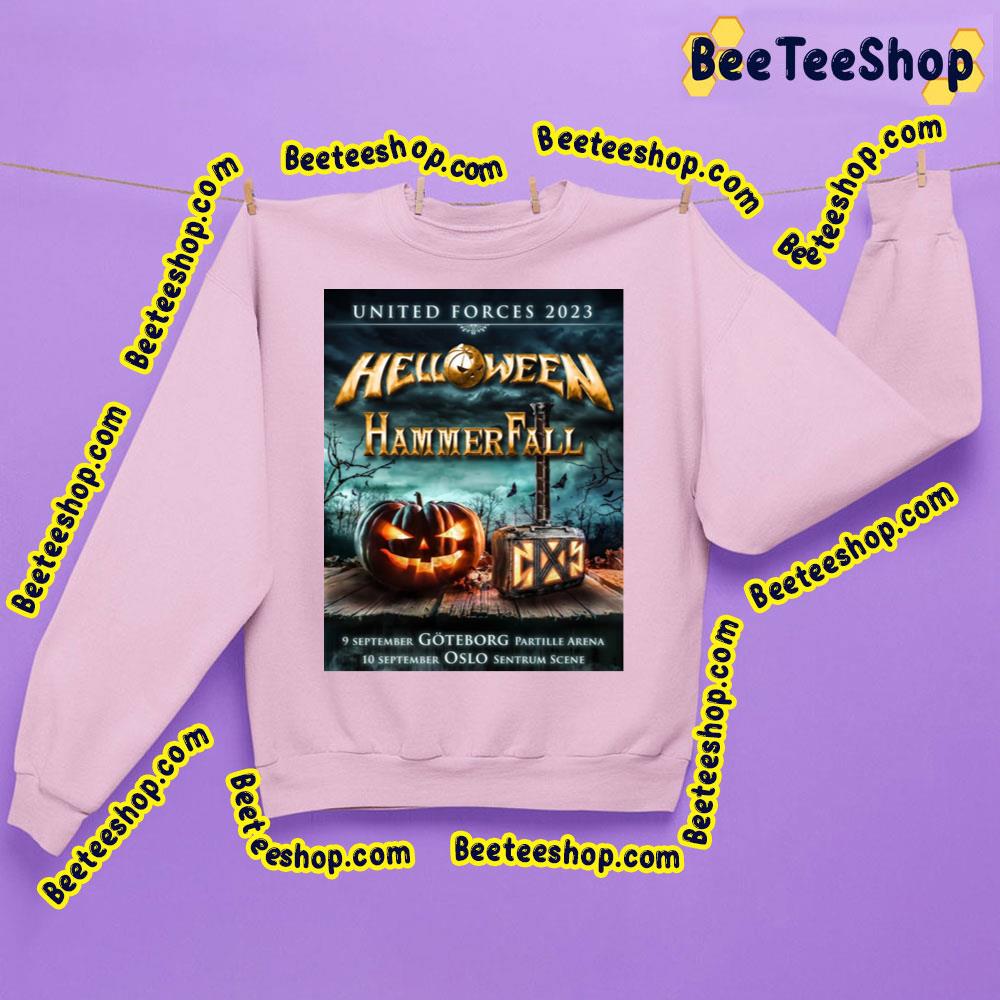 United Forces 2023 Helloween Hammerfall Trending Unisex Sweatshirt United Forces 2023 Helloween Hammerfall Trending Unisex Sweatshirt