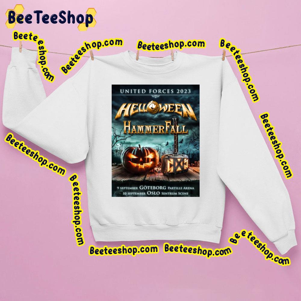 United Forces 2023 Helloween Hammerfall Trending Unisex Sweatshirt United Forces 2023 Helloween Hammerfall Trending Unisex Sweatshirt