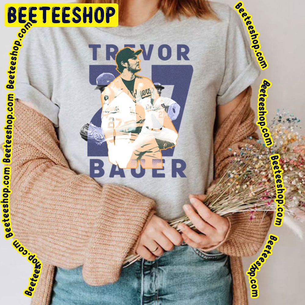 Vintage 27 Trevor Bauer Baseball Trending Unisex T-Shirt Vintage 27 Trevor Bauer Baseball Trending Unisex T-Shirt