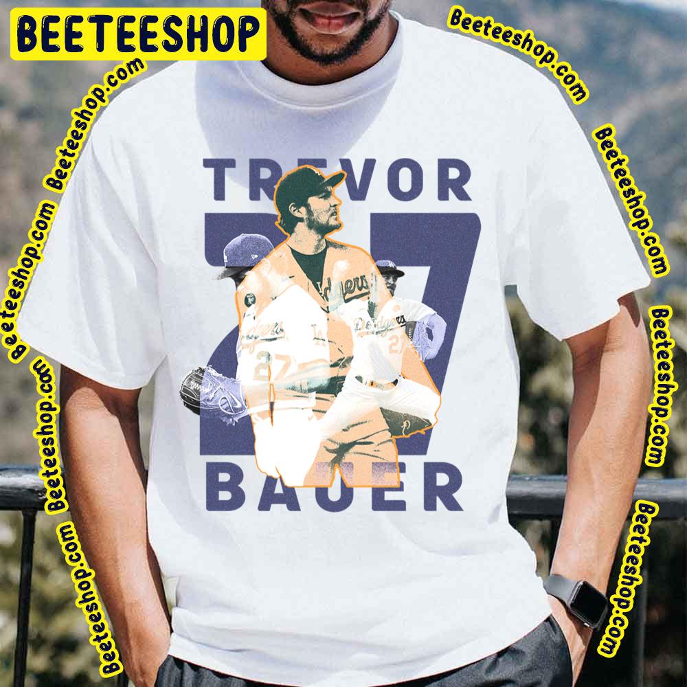 Vintage 27 Trevor Bauer Baseball Trending Unisex T-Shirt Vintage 27 Trevor Bauer Baseball Trending Unisex T-Shirt