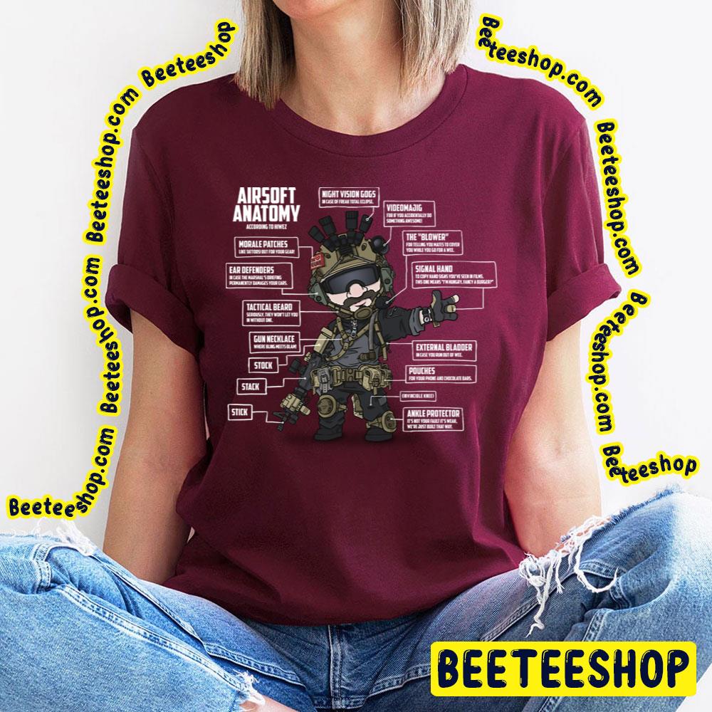 Vintage Art Airsoft Anatomy Trending Unisex T-Shirt Vintage Art Airsoft Anatomy Trending Unisex T-Shirt