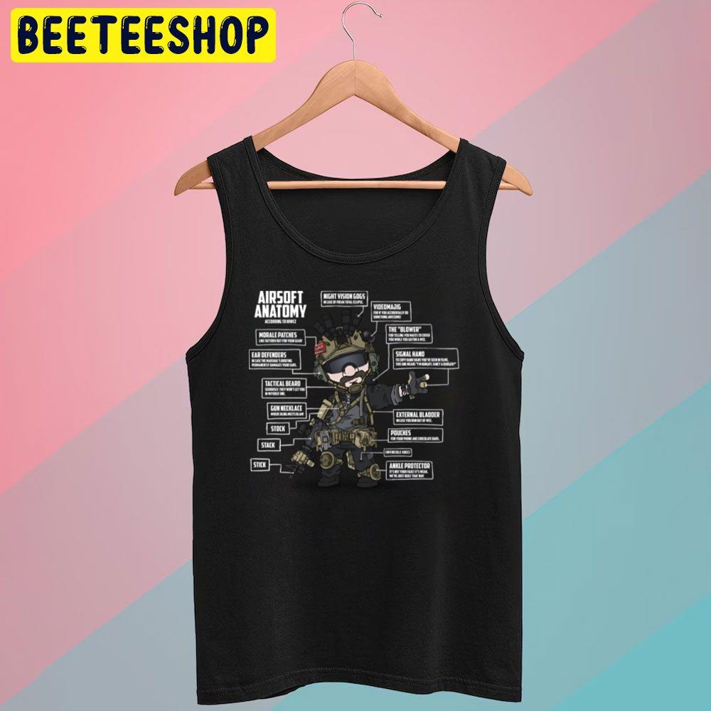 Vintage Art Airsoft Anatomy Trending Unisex T-Shirt Vintage Art Airsoft Anatomy Trending Unisex T-Shirt