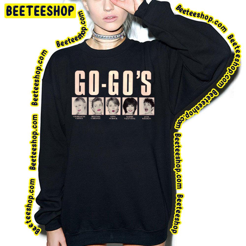 Vintage Art All Members The Go Gos Trending Unisex T-Shirt Vintage Art All Members The Go Gos Trending Unisex T-Shirt