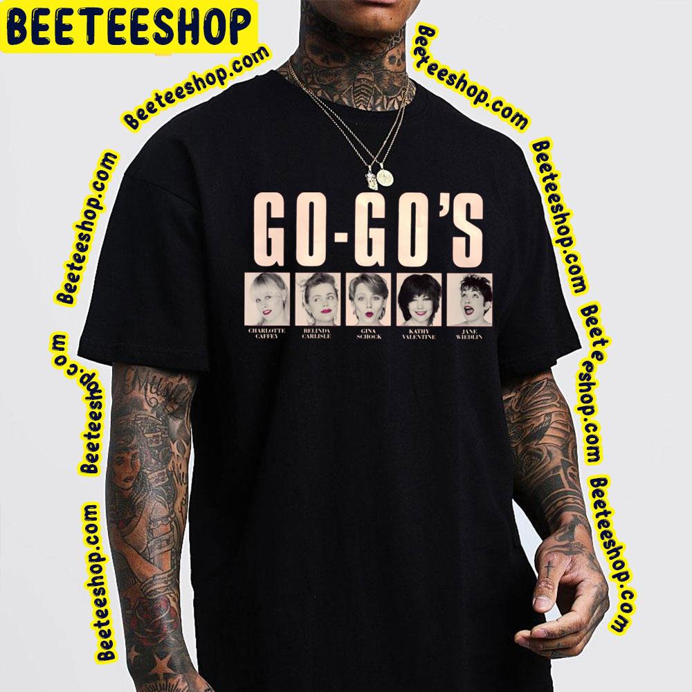 Vintage Art All Members The Go Gos Trending Unisex T-Shirt Vintage Art All Members The Go Gos Trending Unisex T-Shirt