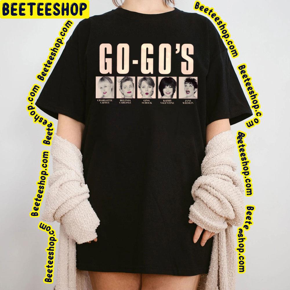 Vintage Art All Members The Go Gos Trending Unisex T-Shirt Vintage Art All Members The Go Gos Trending Unisex T-Shirt