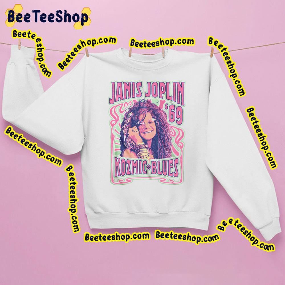 Vintage Art Kozmic Blues Janis Joplin Trending Unisex Sweatshirt Vintage Art Kozmic Blues Janis Joplin Trending Unisex Sweatshirt