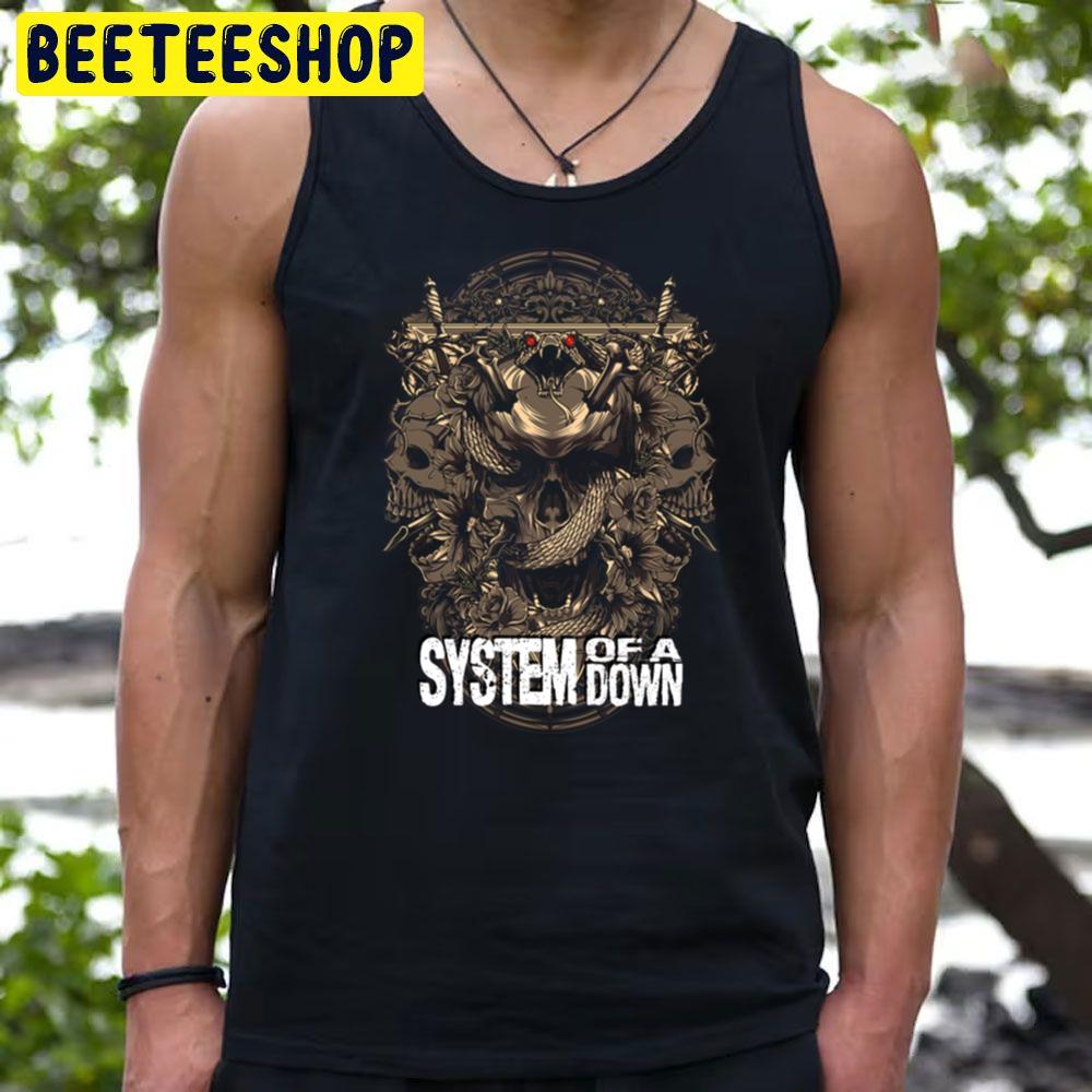 Vintage Art The Darknes System Of A Down Trending Unisex T-Shirt Vintage Art The Darknes System Of A Down Trending Unisex T-Shirt
