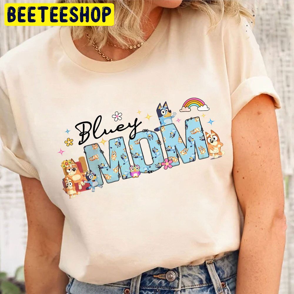 Vintage Bluey Mom Life Bingo Trending Unisex T-Shirt Vintage Bluey Mom Life Bingo Trending Unisex T-Shirt