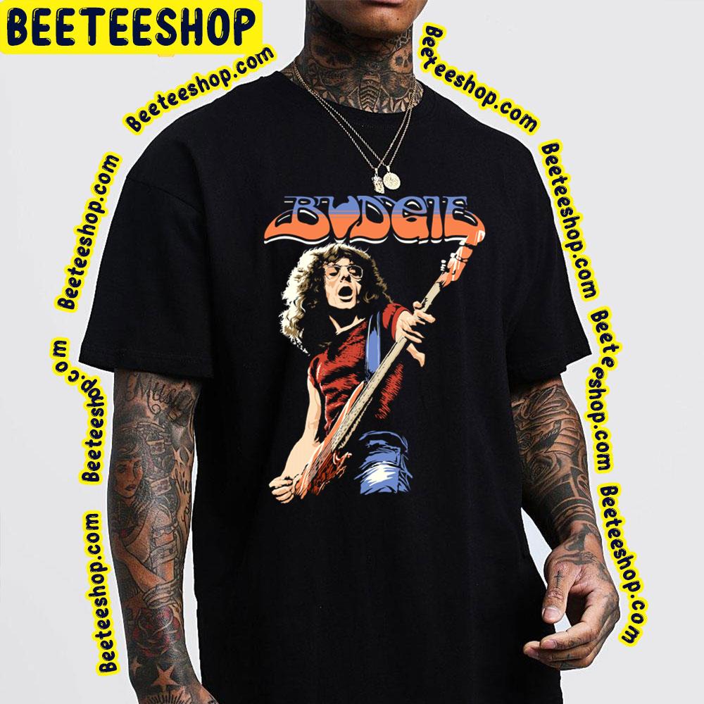 Vintage Burke Shelley Guitar Budgie Trending Unisex T-Shirt Vintage Burke Shelley Guitar Budgie Trending Unisex T-Shirt