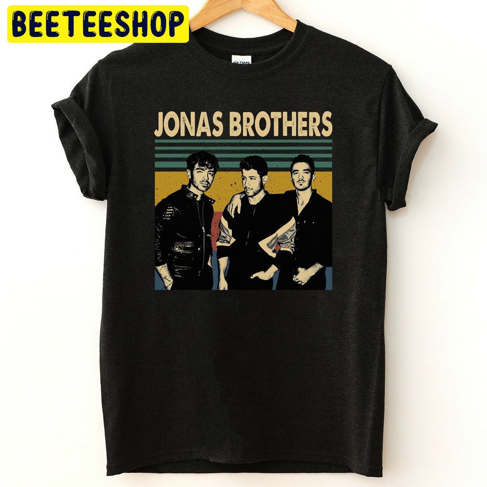 Vintage Jonas Brothers Pop Rock Trending Unisex T-Shirt Vintage Jonas Brothers Pop Rock Trending Unisex T-Shirt