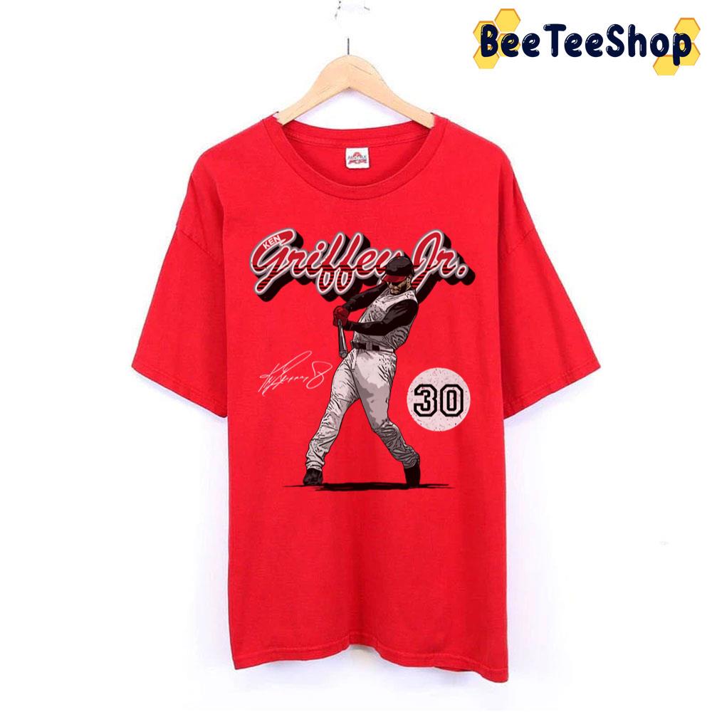 Vintage Ken Griffey Jr 30 Baseball Trending Unisex T-Shirt Vintage Ken Griffey Jr 30 Baseball Trending Unisex T-Shirt