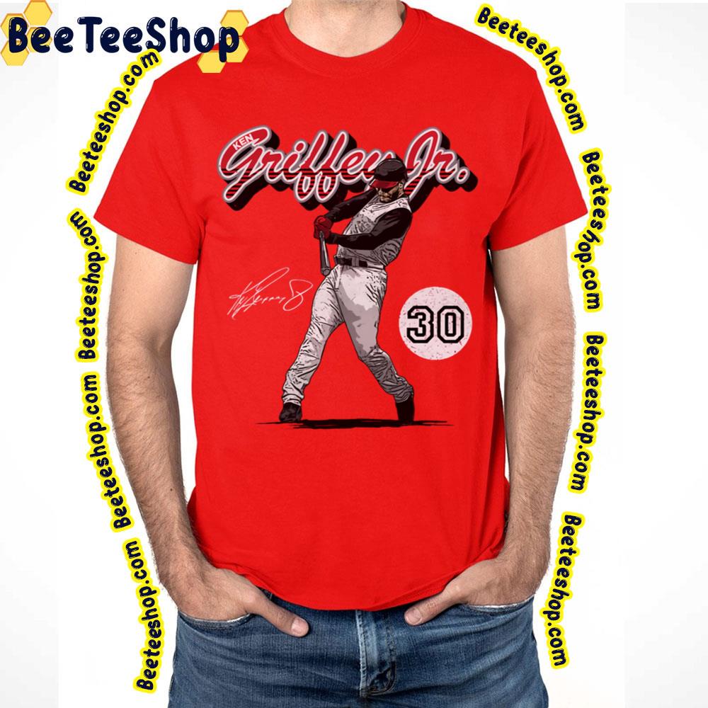 Vintage Ken Griffey Jr 30 Baseball Trending Unisex T-Shirt Vintage Ken Griffey Jr 30 Baseball Trending Unisex T-Shirt