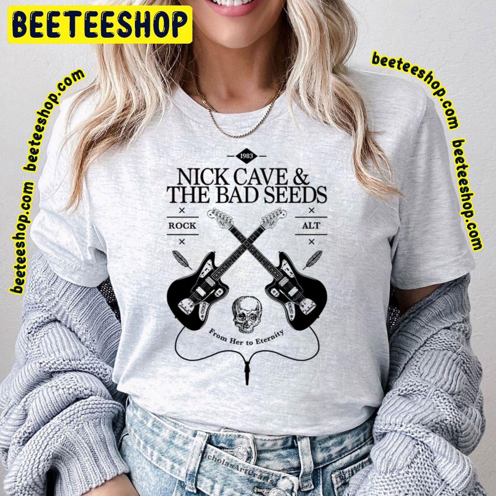 Vintage Rock Skull Nick Cave And The Bad Seeds Trending Unisex T-Shirt Vintage Rock Skull Nick Cave And The Bad Seeds Trending Unisex T-Shirt