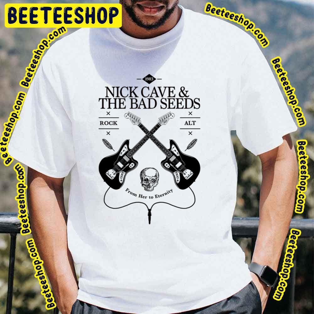 Vintage Rock Skull Nick Cave And The Bad Seeds Trending Unisex T-Shirt Vintage Rock Skull Nick Cave And The Bad Seeds Trending Unisex T-Shirt