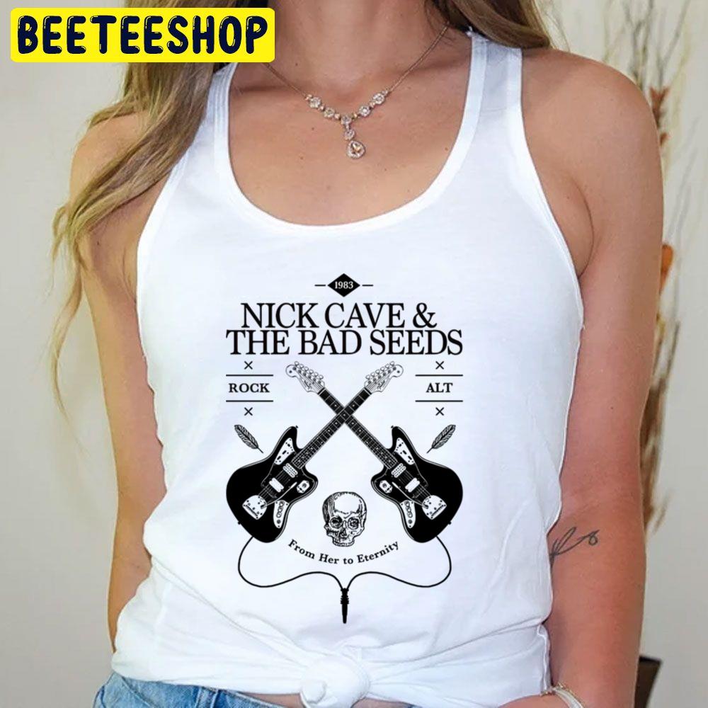 Vintage Rock Skull Nick Cave And The Bad Seeds Trending Unisex T-Shirt Vintage Rock Skull Nick Cave And The Bad Seeds Trending Unisex T-Shirt