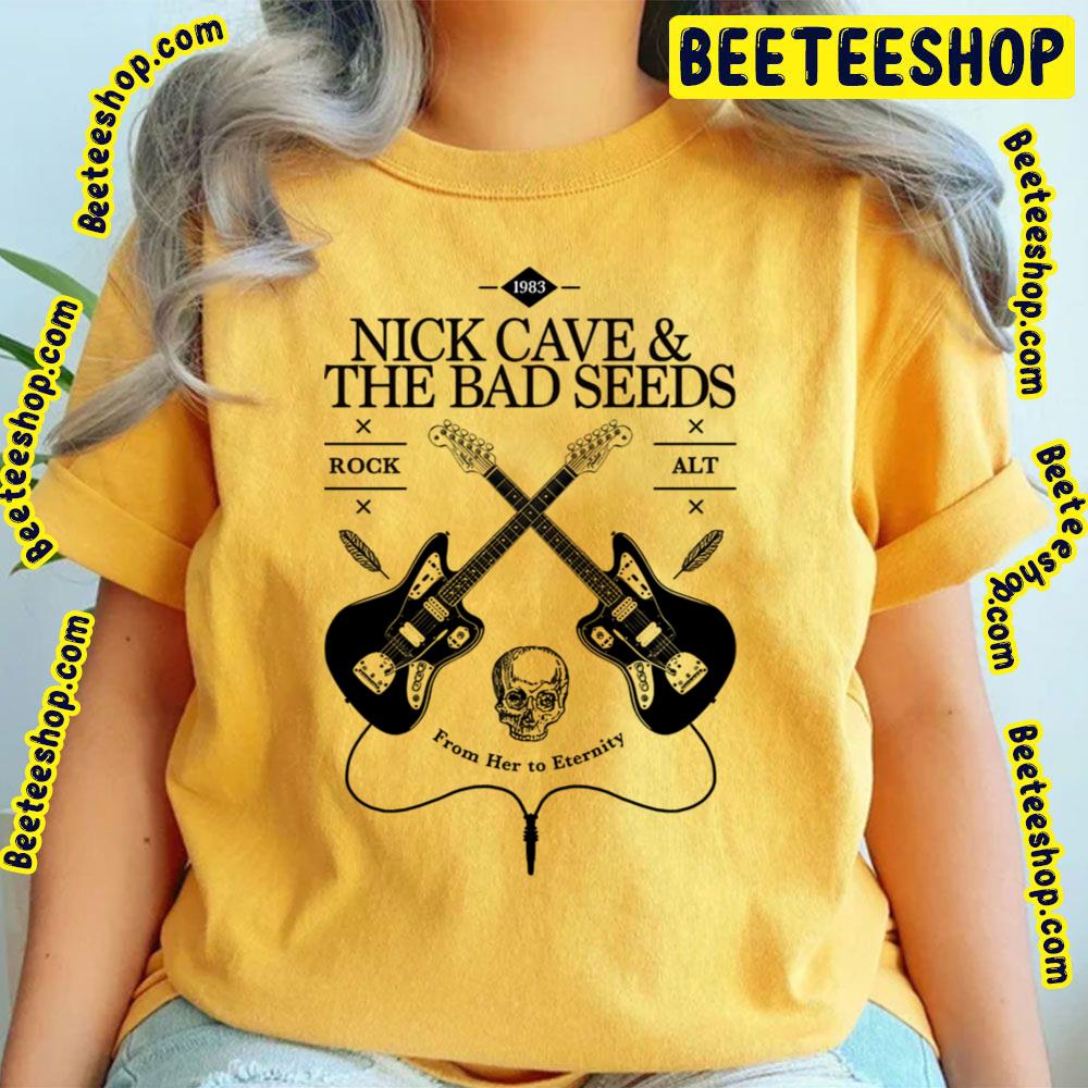 Vintage Rock Skull Nick Cave And The Bad Seeds Trending Unisex T-Shirt Vintage Rock Skull Nick Cave And The Bad Seeds Trending Unisex T-Shirt