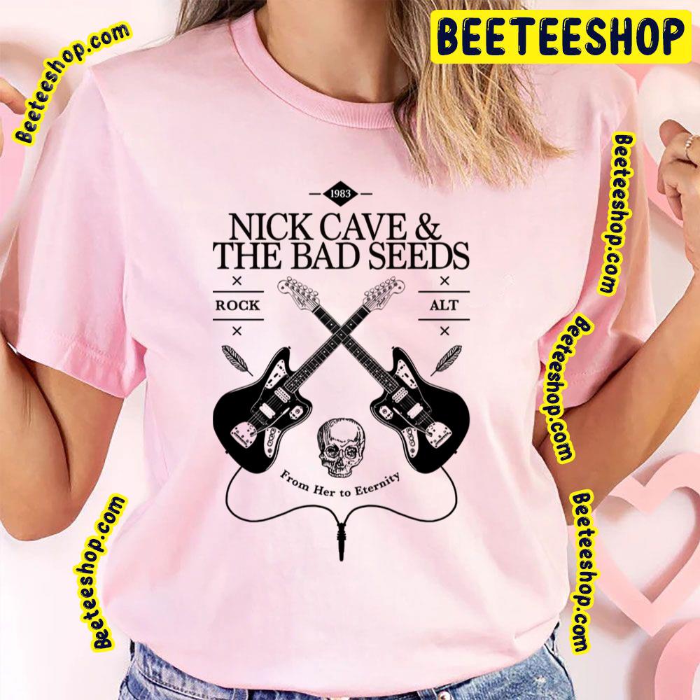 Vintage Rock Skull Nick Cave And The Bad Seeds Trending Unisex T-Shirt Vintage Rock Skull Nick Cave And The Bad Seeds Trending Unisex T-Shirt