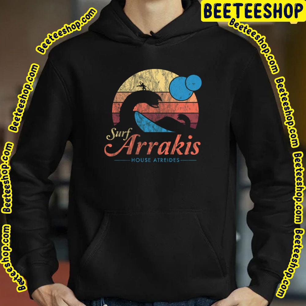 Visit Arrakis Vintage Distressed Surf Dune Sci Fi Trending Unisex T-Shirt Visit Arrakis Vintage Distressed Surf Dune Sci Fi Trending Unisex T-Shirt