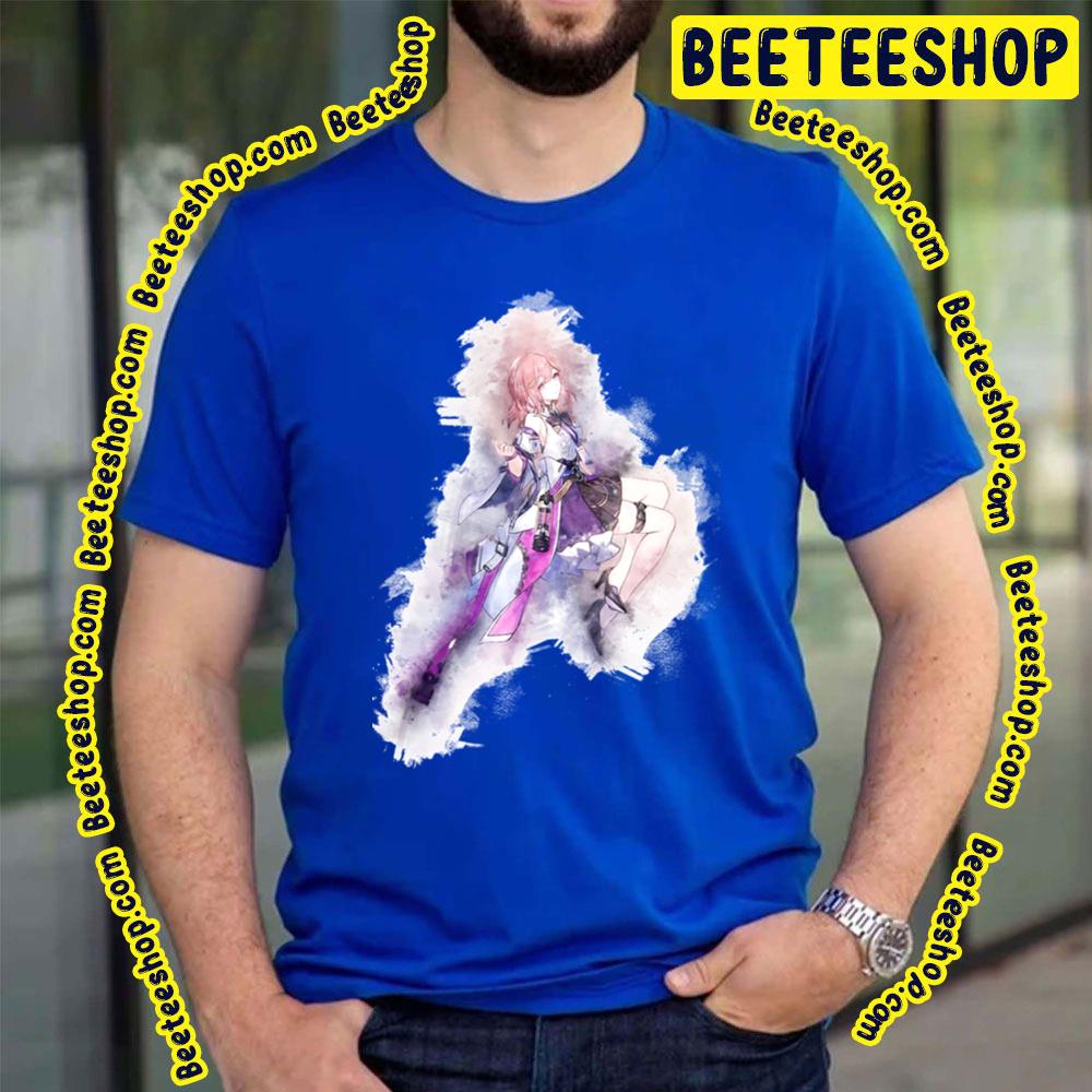 Watercolor Asta Honkai Star Rail Game Trending Unisex T-Shirt Watercolor Asta Honkai Star Rail Game Trending Unisex T-Shirt